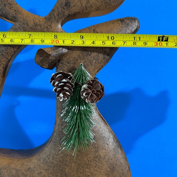 Tall Rustic Brown Reindeer Holiday Decor - Picture 11 of 11
